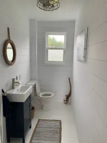 Oceanfront beach cottage panoramic views spectacular sunsets sandbars warm water - Image 2