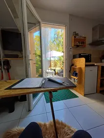 10-square-meter studio apartment + 18-square-meter terrace + Pool + Private parking  - Image 4