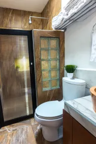Plunge pool view! studio w/Netflix, wine cooler, etc. .9 mi. from central sq. - Image 3