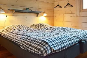 Beautiful luxury log cabin. Two private terrasses. Open fireplace. Pet friendly - Image 5