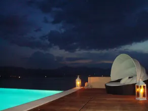 Breathtaking mediterranean view, large private infinite Pool & Jacuzzi ! - Image 5