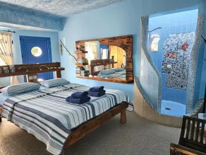 Villa Warka!Wonderful maritime House for 2-3 people,shared 50qm Pool in Pitsidia - Image 3