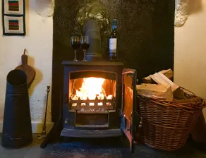 Traditional thatched cottage near the sea: log burner, paddock - Image 2