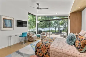 Modern Lakefront Cottage with Sunset Views, Fire Pit & Pool - Image 5