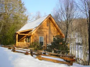 New red cedar log home just off the blue ridge parkway in Little Switzerland, NC - Image 4
