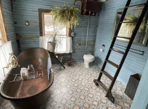 Historical Catskill mountains Farmhouse with Hiking, Fire Pit, Hot Tub, King bed - Image 5