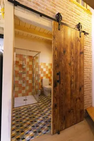 Romantic House, with Jacuzzi for two people in the room, wood-burning fireplace - Image 5