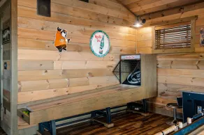 5-BR Cabin w/ Mtn Views, Pool, Hot Tub & Theater - Image 3