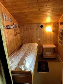 Utanför: chalet för 7 personer i höjderna av St-Luc, terrass med trädgårdsmöbler -I - Image 5