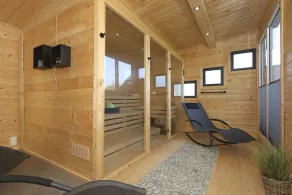 Vacation home directly on the lake, outdoor whirlpool and exclusive 20sqm wellness sauna - Image 4
