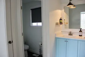 Modern Blue Cabin Retreat w/Mtn Views, Arcades & 5min to Downtown - Sleeps 10 - Image 5