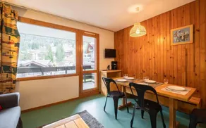 50m from ski slopes, 1st floor, view mountain, balcony, tv, ski locker, 34m², Valmorel - Image 4