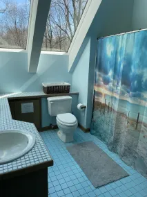 Inomhuspool och spa i moderna franska hem avskilda i omgivande skogar - Image 5