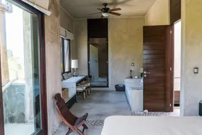 Villa foran strand med 11 afhængighed kloketelt, Tulum, Sian Kaan - Image 5