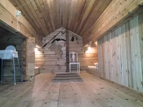 Chalet en bois rond pour 4 + 2 personnes, 80m2 au milieu de la forêt entre 2 lacs - Image 5