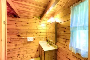 Three-story dog-friendly home with large deck, wood swing, firepit, lawn, & more - Image 2