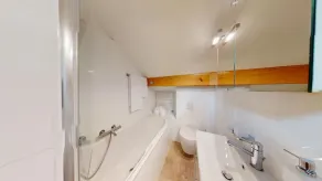 Renovated small loft furnished in alpine style perfect for couples or families. - Image 3