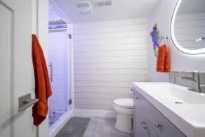 Natures Best Modern - Amazing GETAWAY, 2- Person LED Shower, 75\" TV, King Bed - Image 5