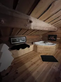 Stor luksuriøs bjælkehytte - Image 3
