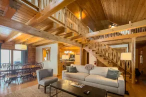 The MOST private, beautiful Log Home for up to 12 guests. 10 min to Dreams Park - Image 5