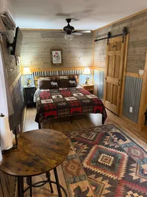 The Fire Cabin sets in the heart of the beautiful Moravian Falls - Image 5