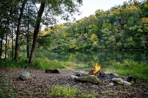 The Red Elk Lodge! Lakefront in Quiet Cove with Private Dock and Fishing Canoes! - Image 2