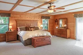 Secluded Cabin w/ HOT TUB, Woodburning Stove, VIEW on PRIVATE 2 acres - Image 4