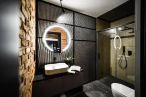 Holiday home, bedroom with bathtub, jacuzzi - Image 3
