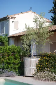 Entre Aviñón y Alpilles, reciente casa de campo provenzal tradicional. Jardín y piscina - Image 5