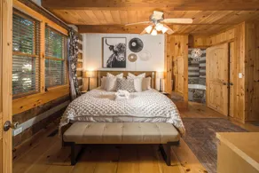 Rustic Log Cabin Near Todd with Hot Tub, Fire Pit & Mountain Views - Image 5