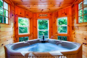 Cozy Cabin Retreat - Hot Tub, Fireplace & Fire Pit - Image 2