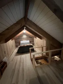 Very private log cabin nestled in the woods to unwind & unplug.  - Image 5