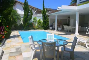 HOUSE IN GARDEN ACAPULCO GUARUJA CONDO (POOL, BARBECUE, 4 SUITES) - Image 4