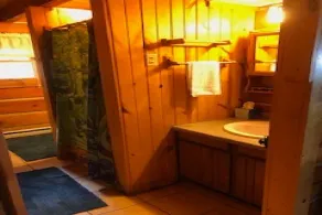 Waterfront Log Home, WiFi, 3 bedrooms, Direct TV, Fire Pit - Image 3