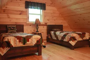 Log Cabin Hermosa Situado Tranquila Smith Lake 3 millas al norte de Hayward, Wi. - Image 5
