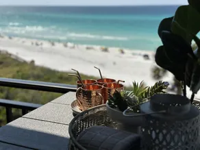 GORGEOUSLY RENOVATED! Palms C15, Gulf-Front,CORNER-UNIT, MODERN & FACING SUNSET! - Image 5
