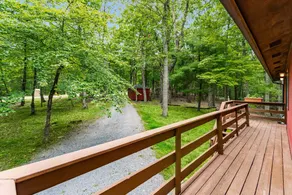 River Cabin w hot tub, fire pit, deck, games, wifi - Image 2