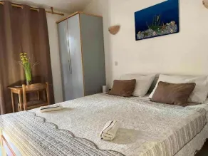 Apartamento de una habitación con balcón y vista al mar Podaca, Makarska (A-11274-c) - Image 3