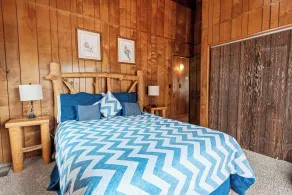 Forest Edge Retreat - Cozy, log cabin with a wood burning fireplace! Pool Table, Foosball and Darts! - Image 5