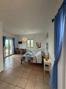 New - Villa Cornelia with pool. B. 1-room apartment. Sea view over olive groves - Image 5