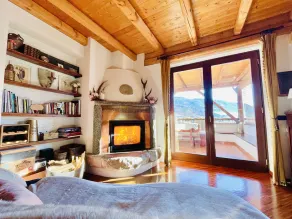 Maso Azzurro Chalet, affascinante fienile del '600 terrazze panoramiche camino. - Image 2