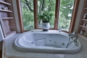 Highland Lodge, Big Canoe,  Year round view of Amicalola Falls, New Hot Tub! - Image 4
