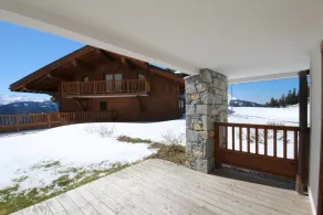 350m from ski slopes, Ground floor, view panoramic, swimming pool, terrace, tv, ski locker, 32m² - Image 5