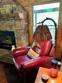 Vintage Luxury Cabin Creekside with Game Room, Water Front, Hot Tub, Wi-Fi - Image 2