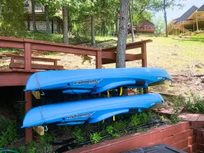 5BR Log Home w/ Hot Tub & Dock on Lake of Egypt - Image 4