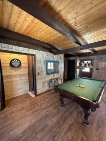 Lake Harmony  Pool Table Hot Tub Private Beach Walkable to the Lake Fire pit - Image 2