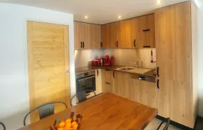 Lejlighed 4/6 personer 40m2 ved foden af skråningerne mod syd 4 fl. Eller Les Menuires - Image 5