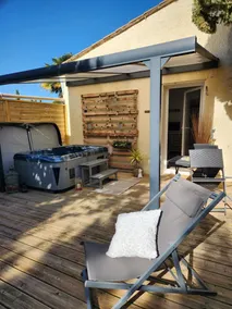 Cocooning room with private terrace 10min from Carcassonne - Image 2