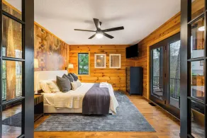 6BR Luxe Log Retreat | Hot Tub, Forest-Backed, Resort Access - Image 5