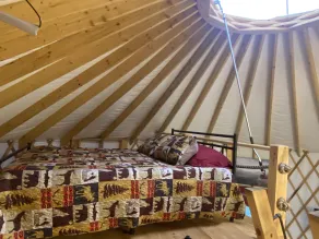 Magical Riverside Yurt, hot tub & the BRPW, pet friendly near Floyd, Va - Image 5